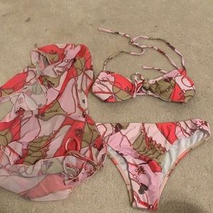 pink bikini